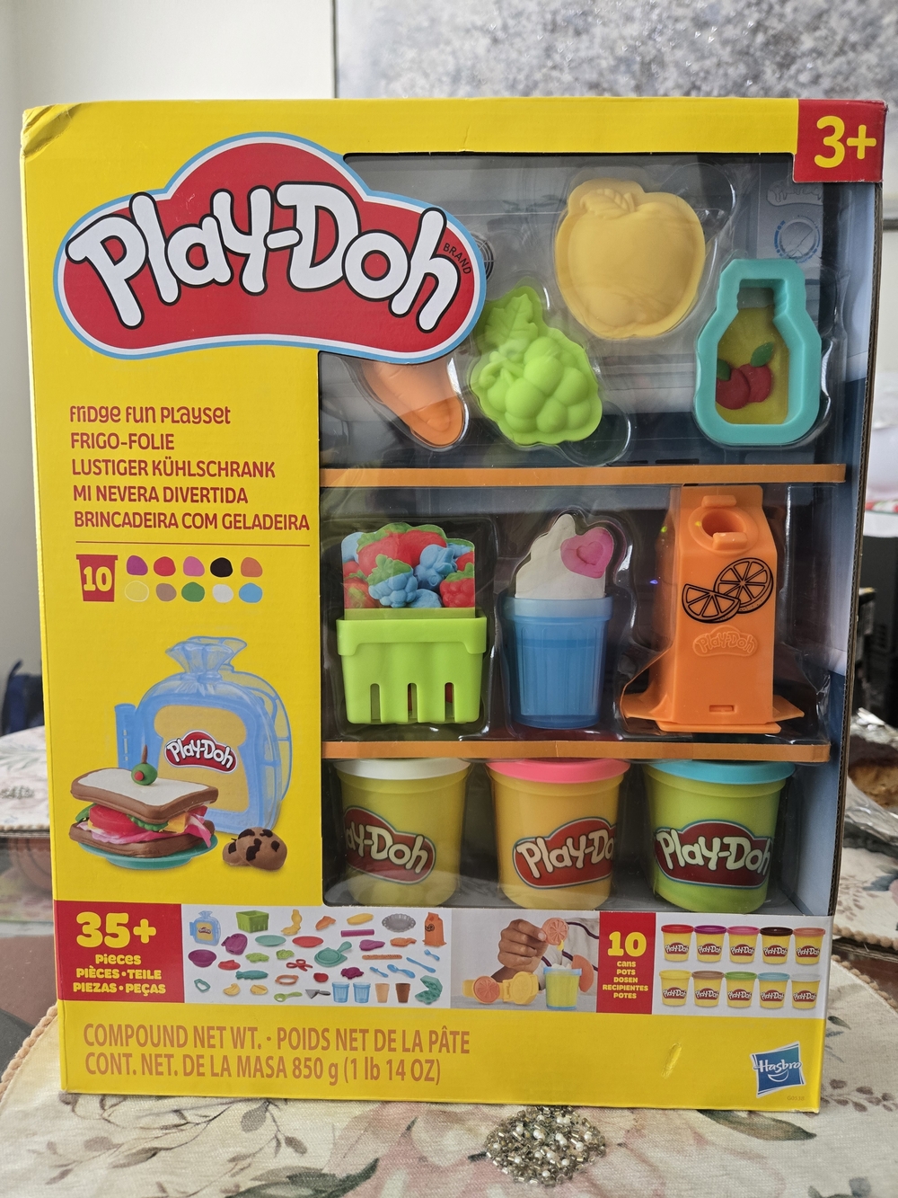 adidas Play-Doh Fridge Fun Playset – Yellow, Orange, Green, Blue, Pink